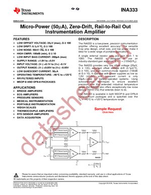 INA333AIDGKR datasheet  